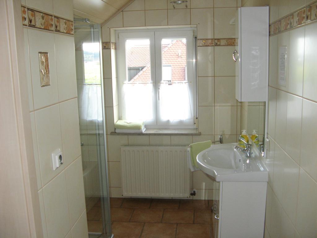 Pension Wolkenstein Langenbruck Ruang foto